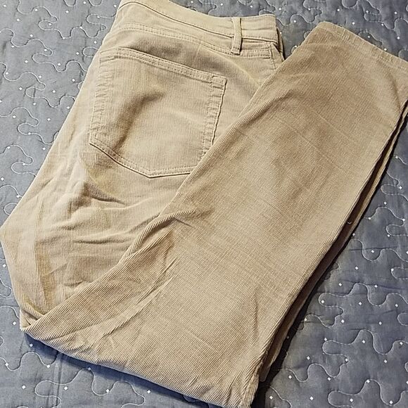 Loft High waist skinny tan cords size 8 Petite - Picture 1 of 5